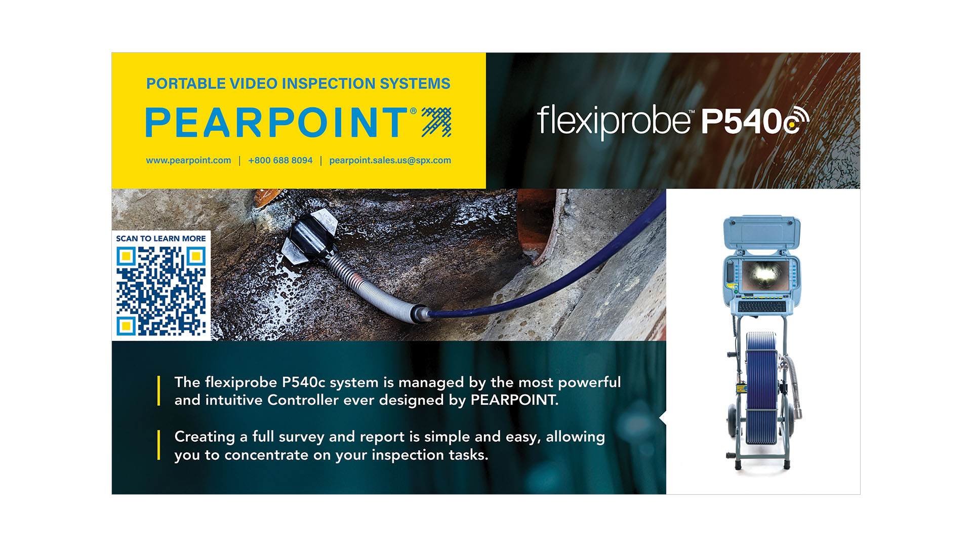 PEARPOINT Cleaner half-page Advert